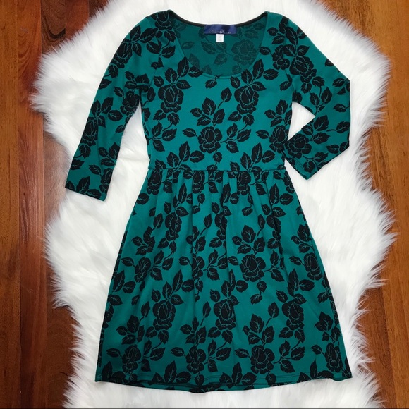 Francesca's Collections Dresses & Skirts - {Francesca’s} Printed Green/Blue Dress